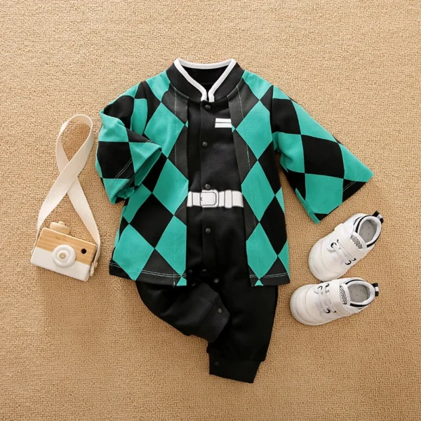 Spring Autumn Newborn Jumpsuit Clothes Boys And Girls Long Sleeved Cosplay 0-18